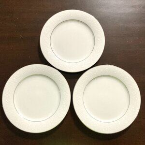 Noritake Fine China Buckingham #6438 Pattern 8” Salad Plate Dish Japan-Made Vtg